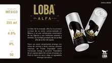 Cargar imagen en el visor de la galería, Cerveza Loba &quot;Alfa&quot;, estilo: India Pale Lager
